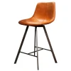 Best Tabouret de plan de travail ZIGGY coloris cognac - 4MURS Chaises Et Tabourets