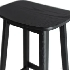 Hot Tabouret de plan de travail ARAMIS coloris noir - 4MURS Chaises Et Tabourets