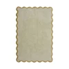 Online Tapis BLOOM coloris ivoire/moutarde 160 x 230 cm - 4MURS Tapis