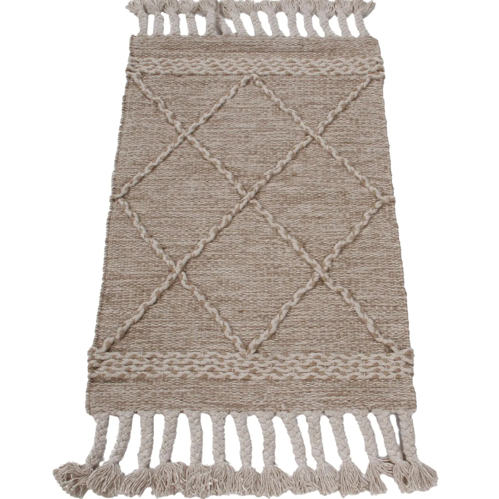 New Tapis GOSSY coloris brun 120 x 170 cm - 4MURS Tapis