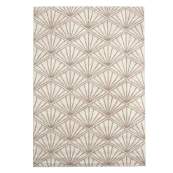 Hot Tapis HARPER coloris blanc 120 x 170 cm - 4MURS Tapis