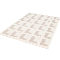 New Tapis KLEIA coloris beige 160 x 230 cm - 4MURS Tapis