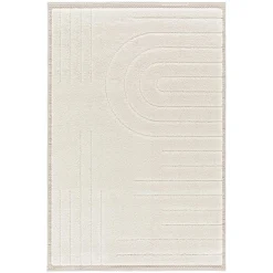 Hot Tapis MANSOUR coloris blanc 160 x 230 cm - 4MURS Tapis