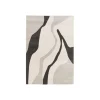 Fashion Tapis MARMO coloris noir / gris 160 x 230 cm - 4MURS Tapis