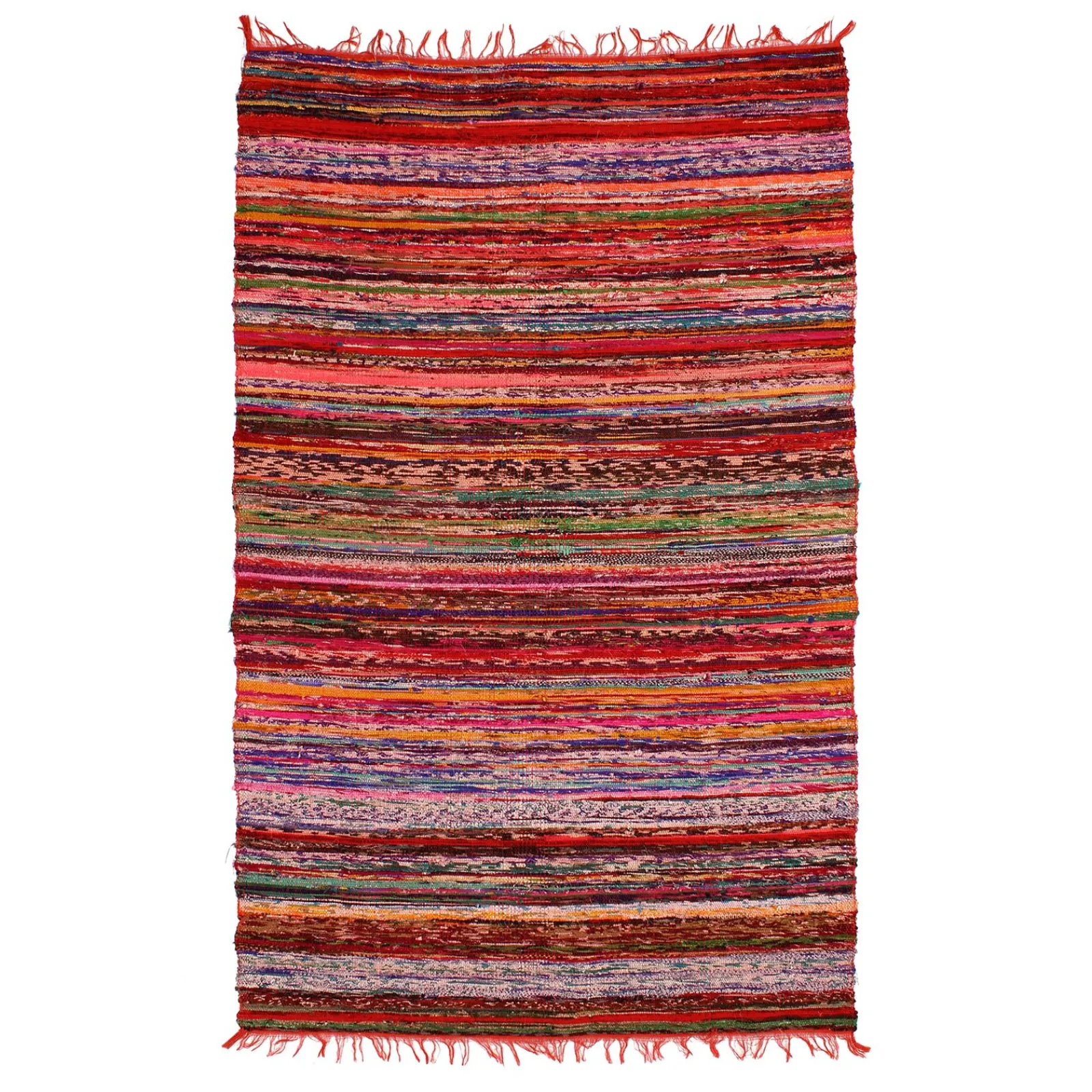 Fashion Tapis WOODSTOCK coloris multicolore 100 x 200 cm - 4MURS Tapis