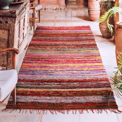 Fashion Tapis WOODSTOCK coloris multicolore 100 x 200 cm - 4MURS Tapis