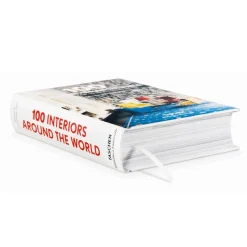 Sale Livre arts 100 INTERIORS AROUND THE WORLD - 4MURS Papeterie Et Livres