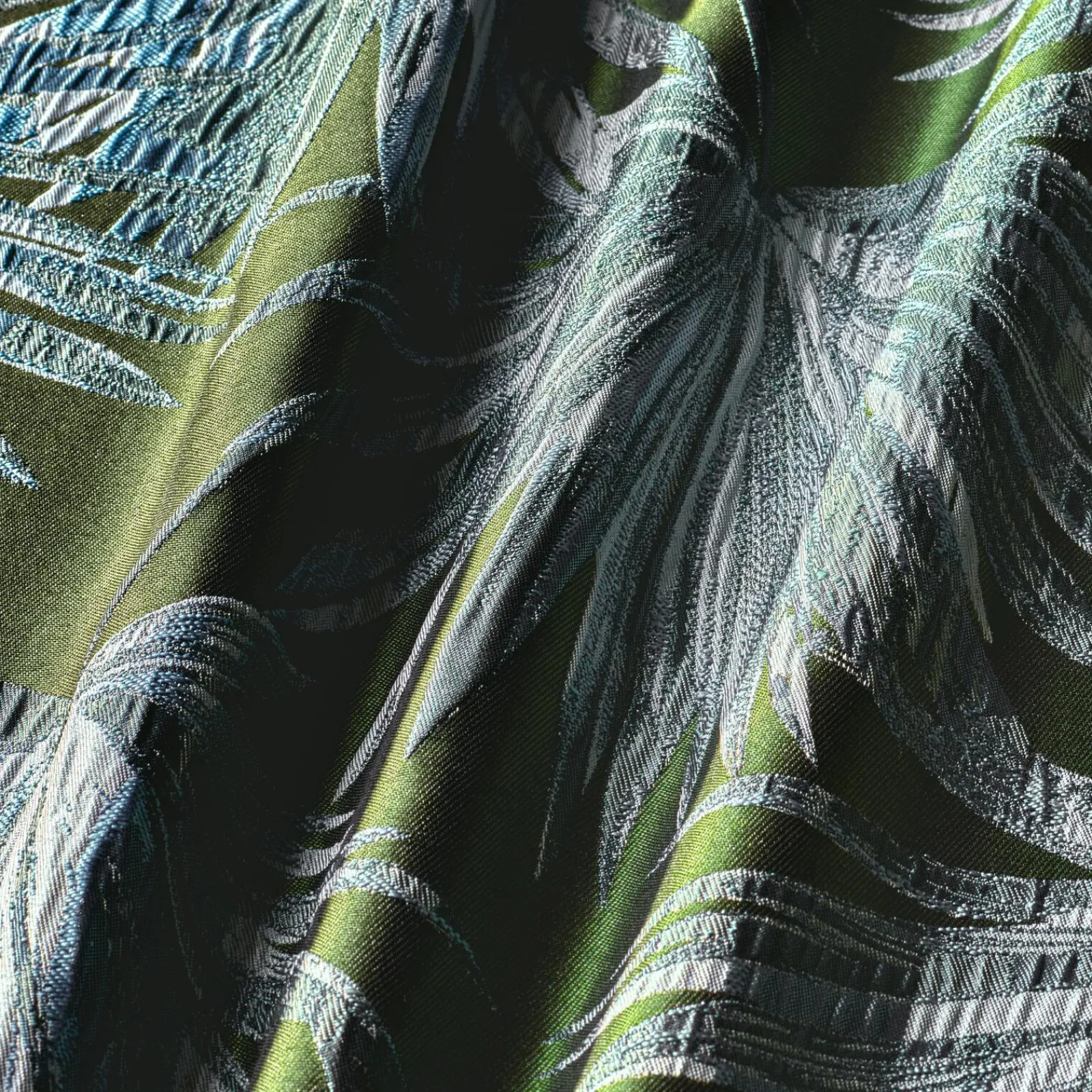 Outlet Tissu BALI coloris olive - 4MURS Rideaux, Voilages Et Stores Sur Mesure