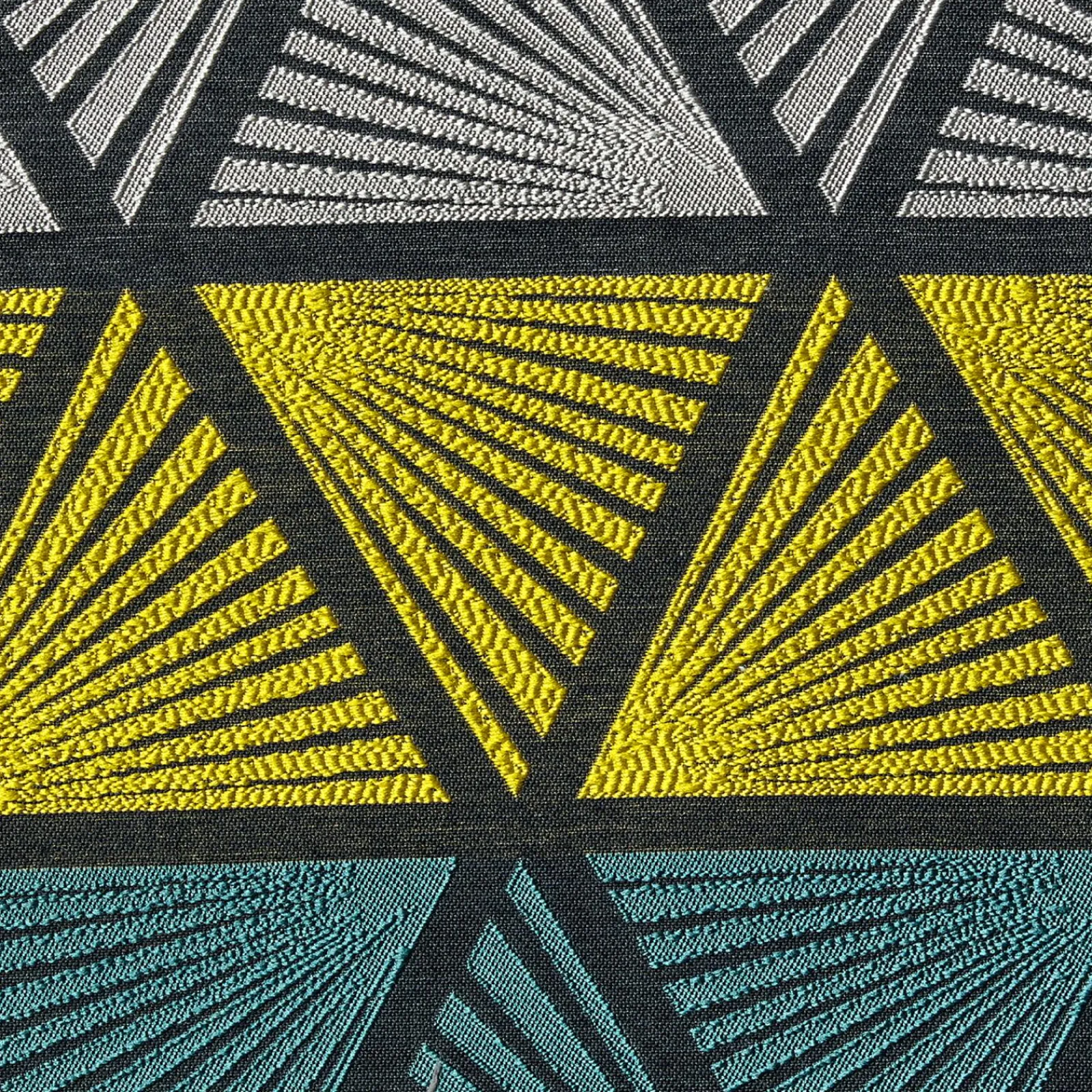 Sale Tissu GABIN coloris bleu - 4MURS Rideaux, Voilages Et Stores Sur Mesure