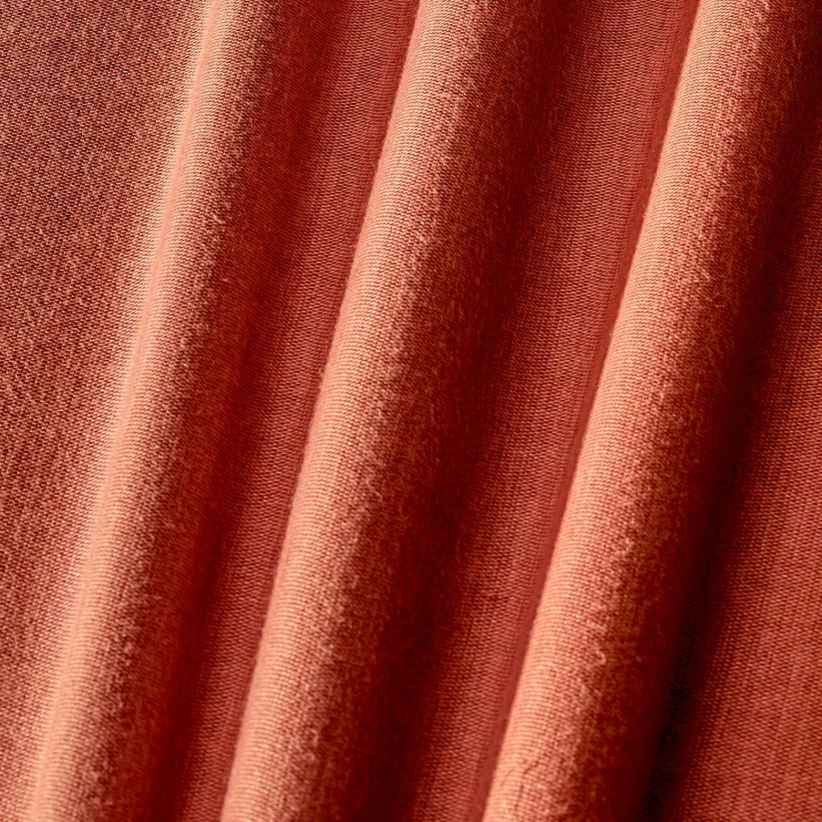 Outlet Tissu LARINO coloris brique - 4MURS Rideaux, Voilages Et Stores Sur Mesure