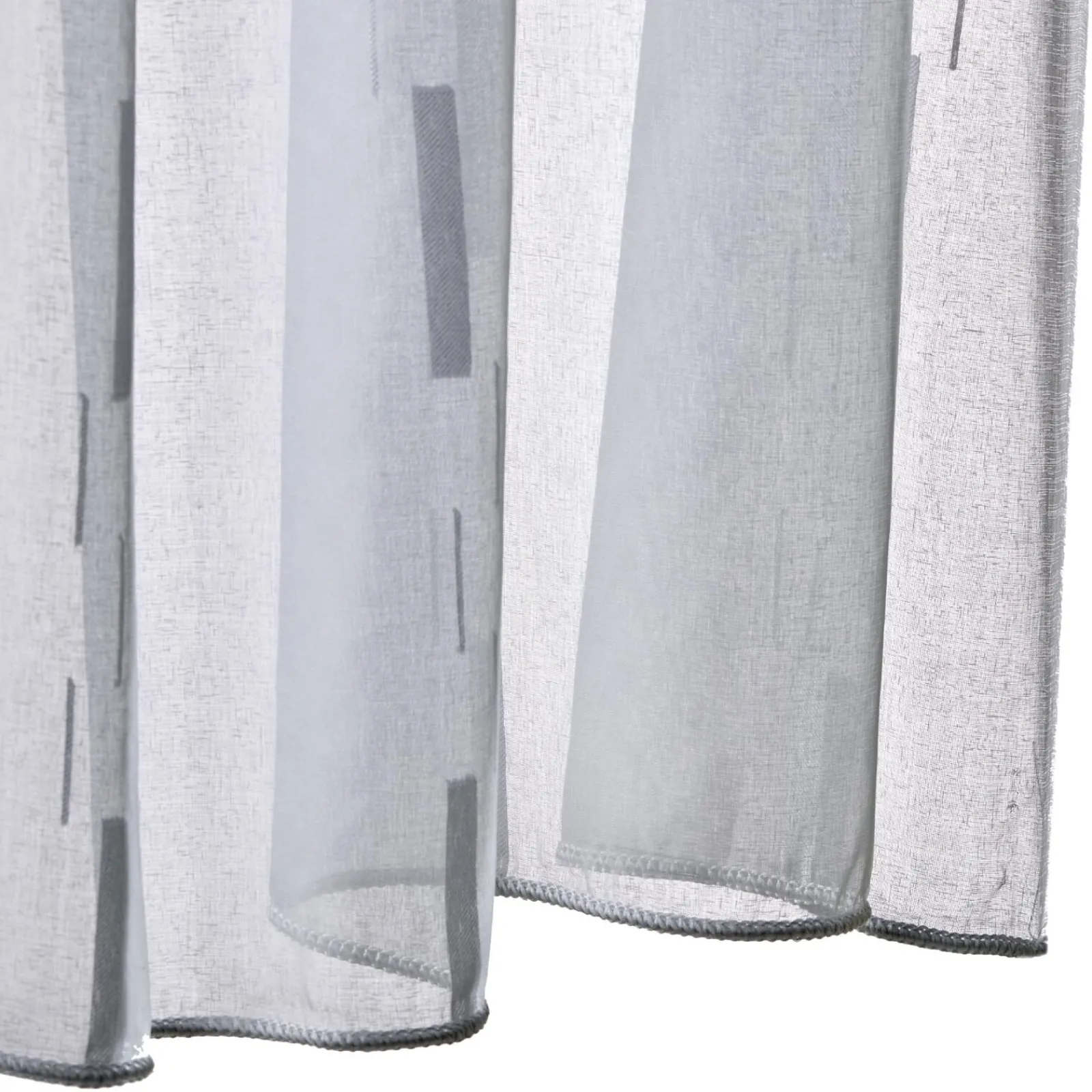 Hot Tissu ROMANNE coloris blanc - 4MURS Rideaux, Voilages Et Stores Sur Mesure