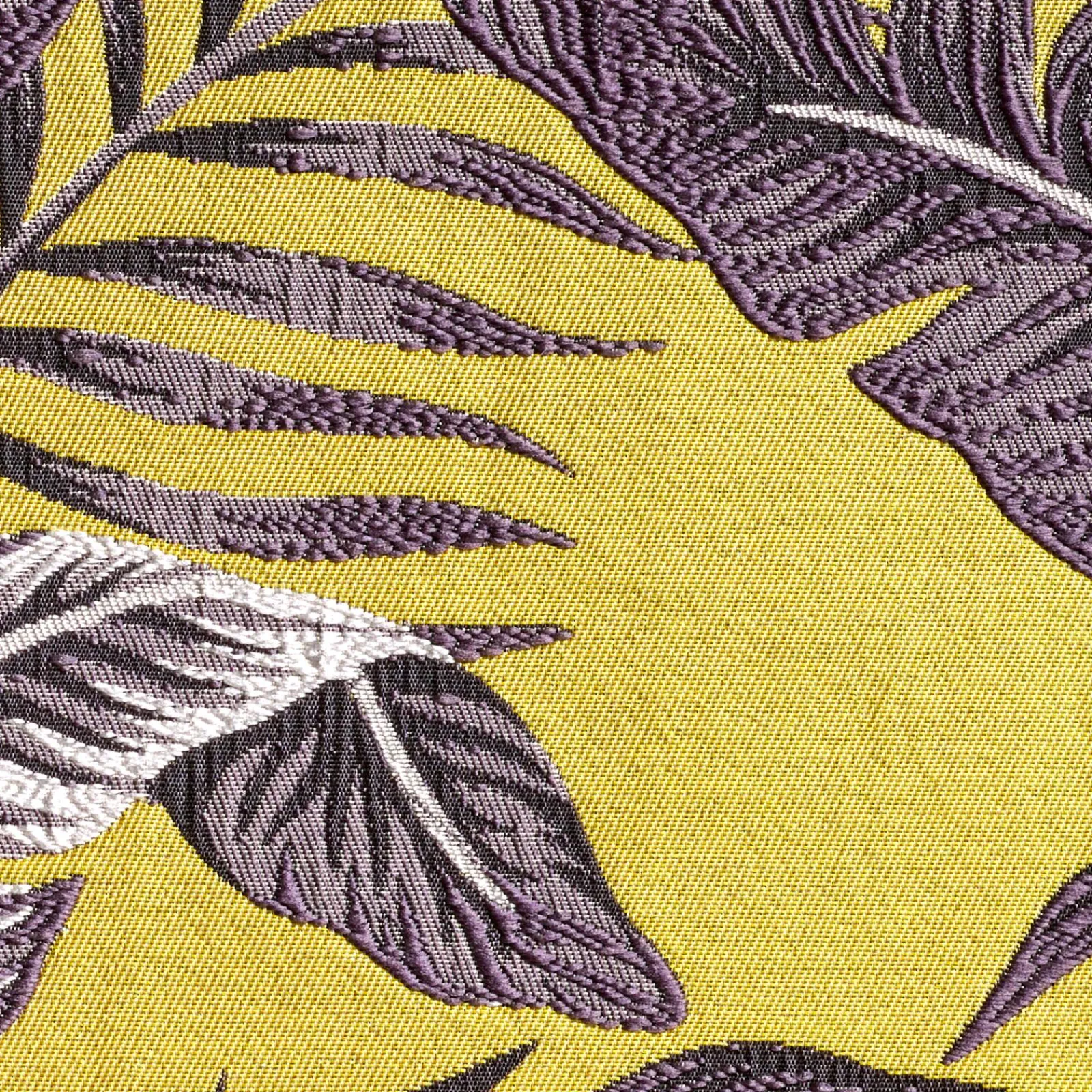 Fashion Tissu SUMATRA coloris jaune - 4MURS Rideaux, Voilages Et Stores Sur Mesure