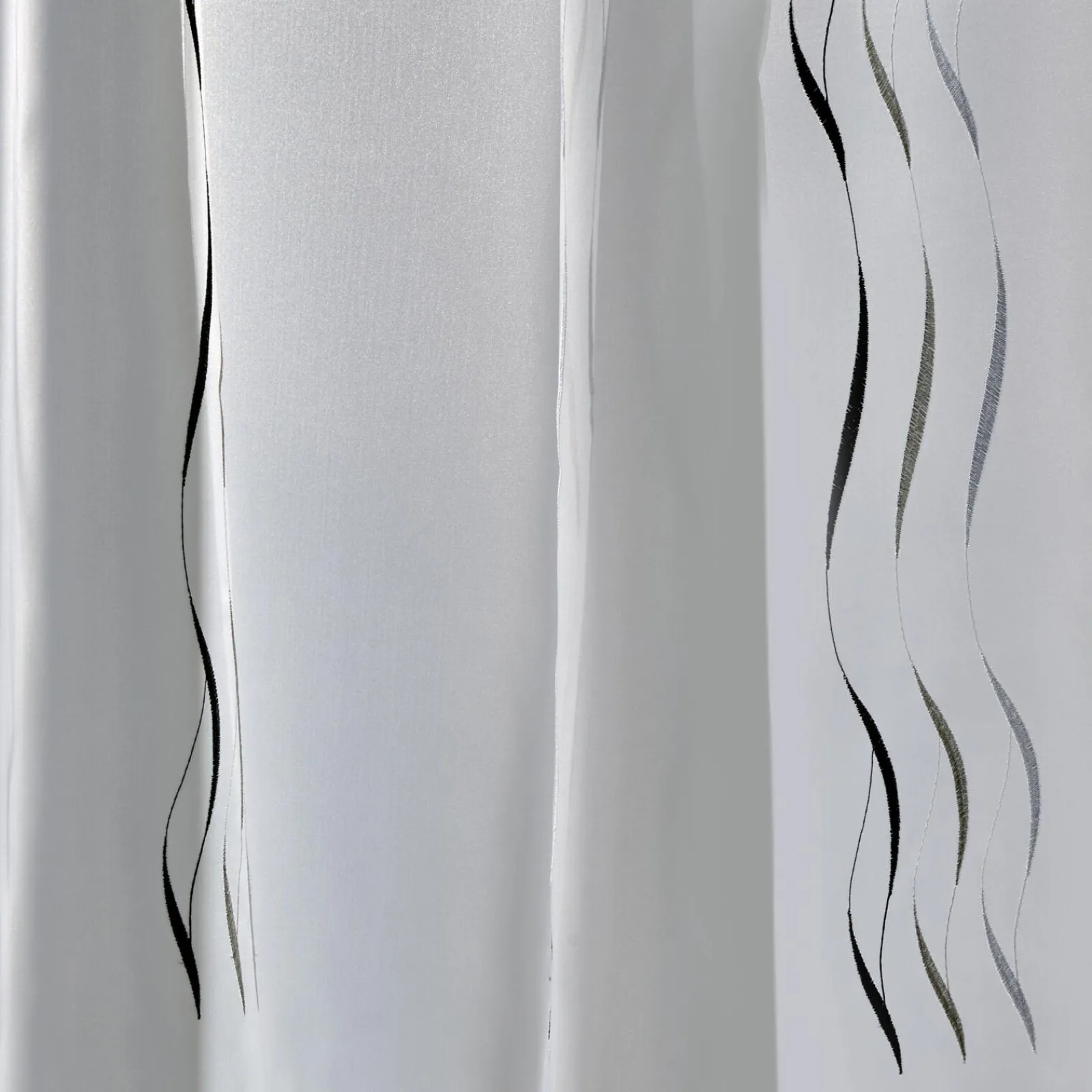 Online Tissu VOILE 195 coloris gris - 4MURS Rideaux, Voilages Et Stores Sur Mesure