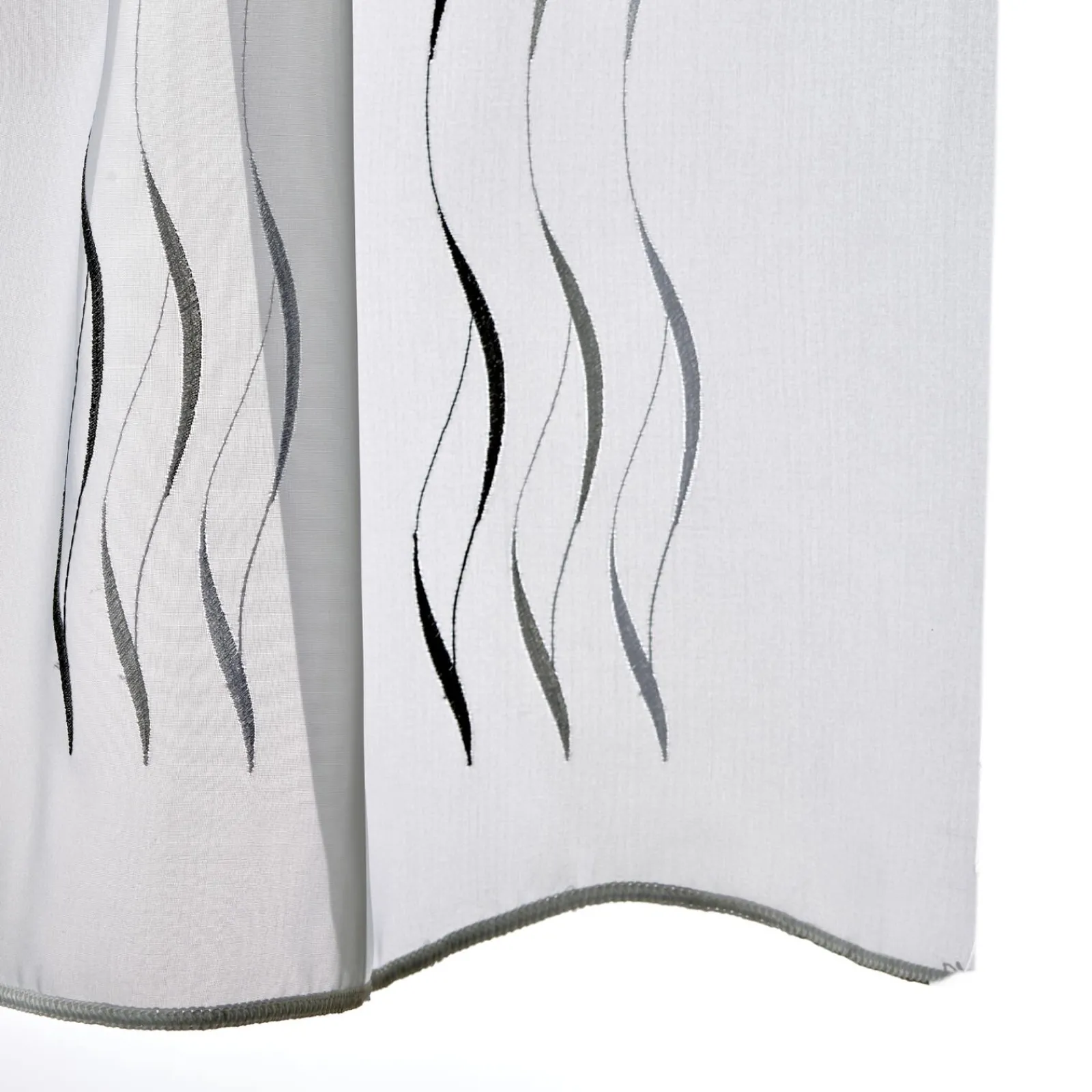 Online Tissu VOILE 195 coloris gris - 4MURS Rideaux, Voilages Et Stores Sur Mesure