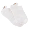 Discount Chaussettes LANGUETTE CHAT coloris blanc - 4MURS Vêtements