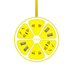 Clearance Chargeur AGRUME coloris jaune - 4MURS Accessoires Multimédia