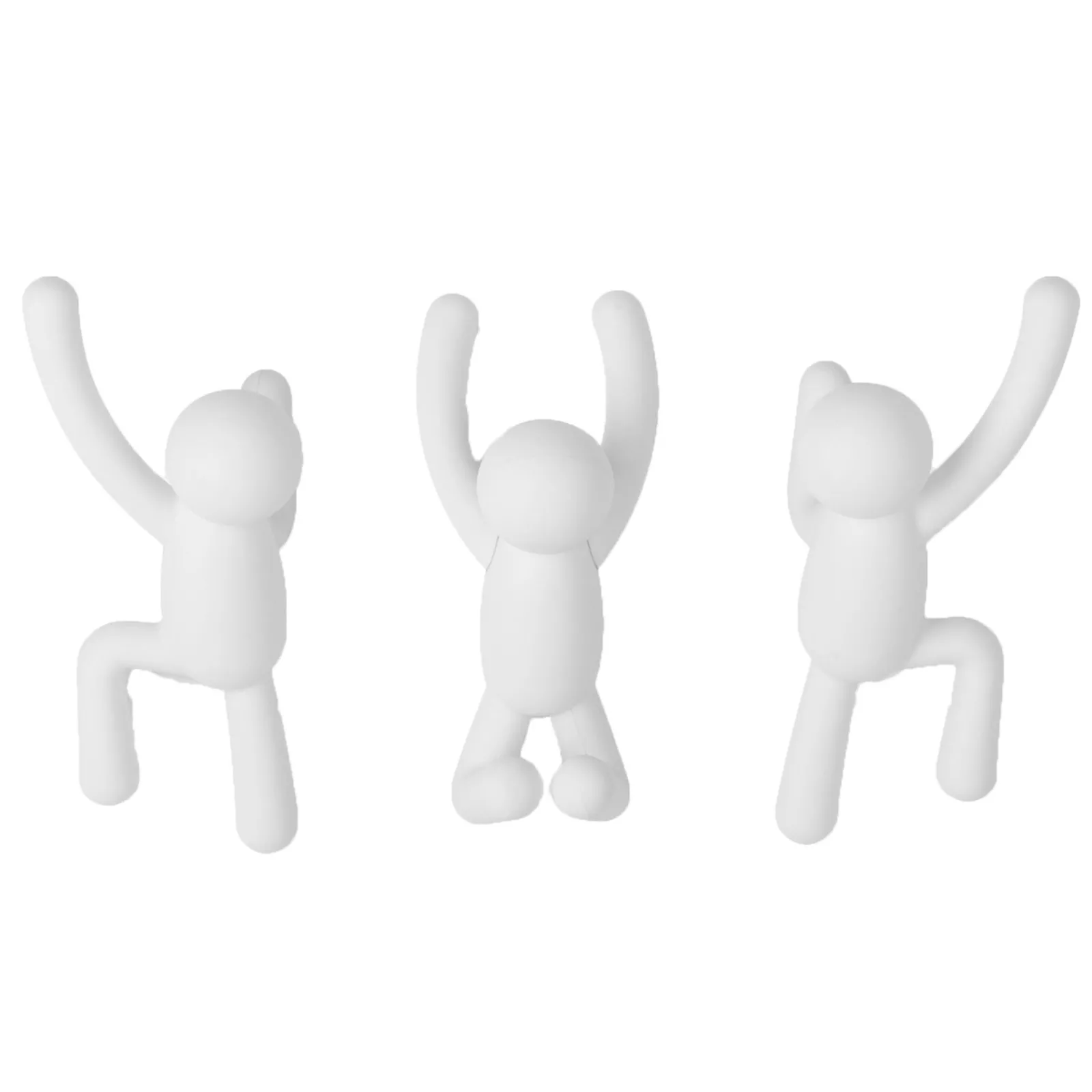 New Patère BUDDY coloris blanc - 4MURS Rangements