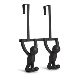 Fashion Patère BUDDY DOUBLE coloris noir - 4MURS Rangements