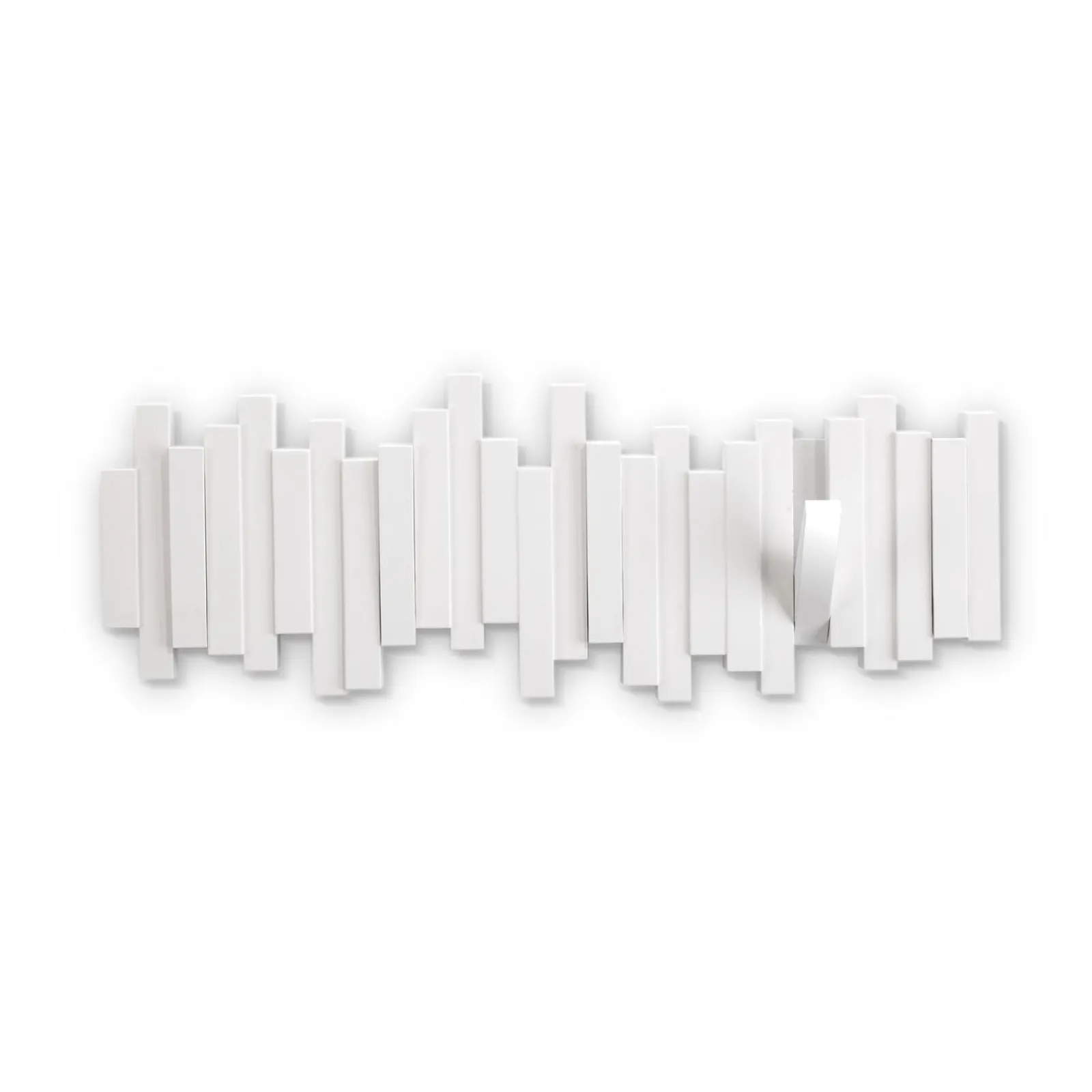 Discount Patère SLIDING coloris blanc - 4MURS Rangements