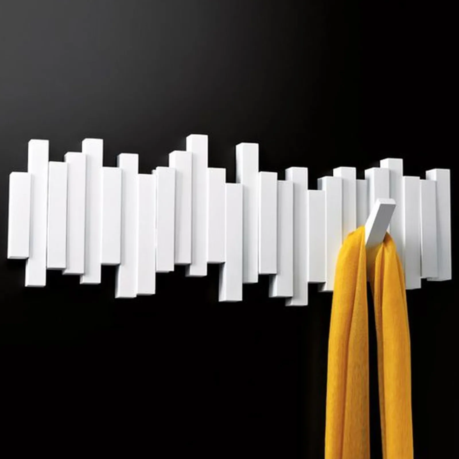 Discount Patère SLIDING coloris blanc - 4MURS Rangements