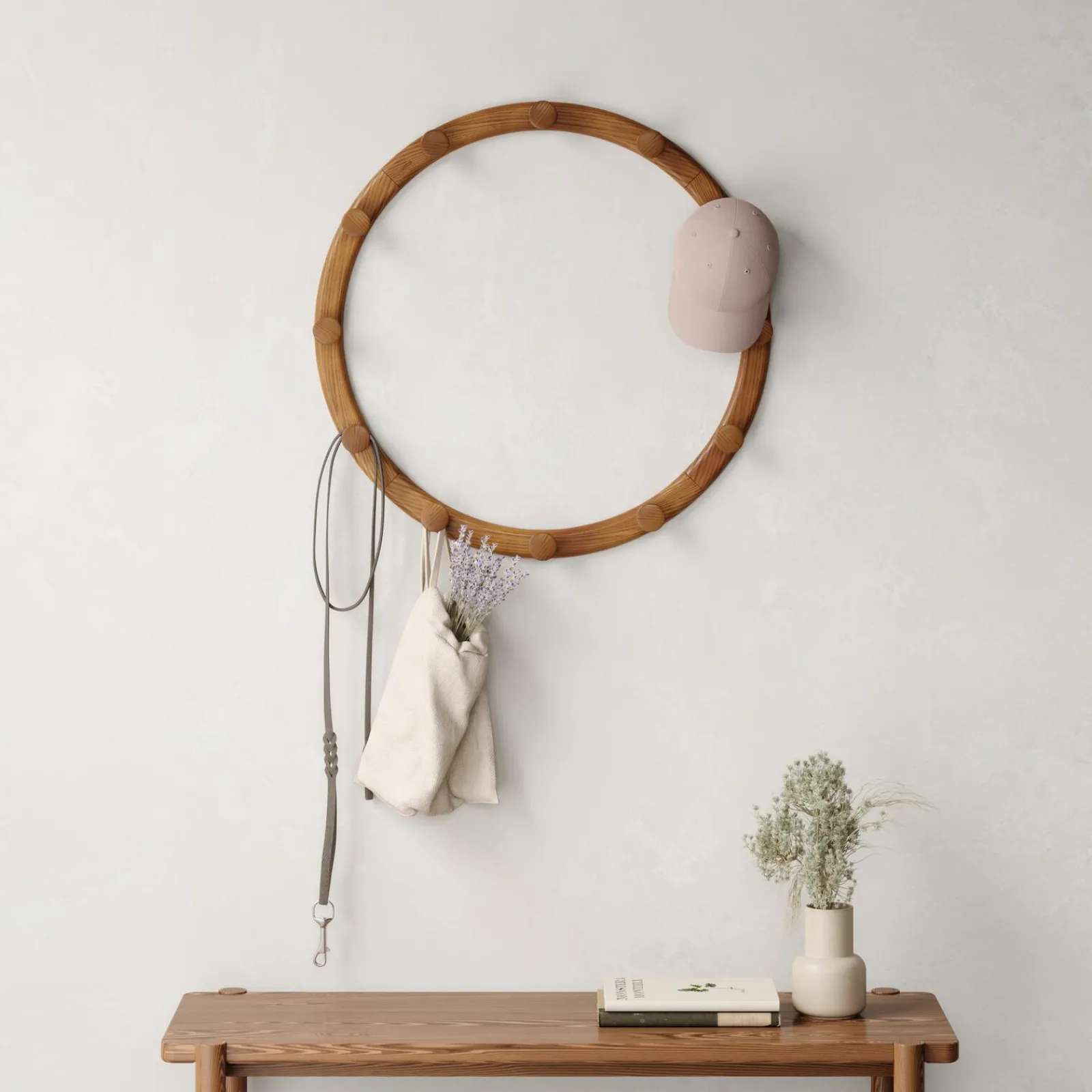 Outlet Patère SLINKA coloris noyer - 4MURS Rangements