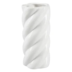 Sale Vase DOLOMITE coloris blanc - 4MURS Objets Déco