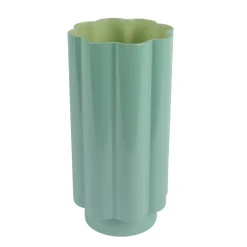Sale Vase FLORE coloris bleu vert - 4MURS Objets Déco