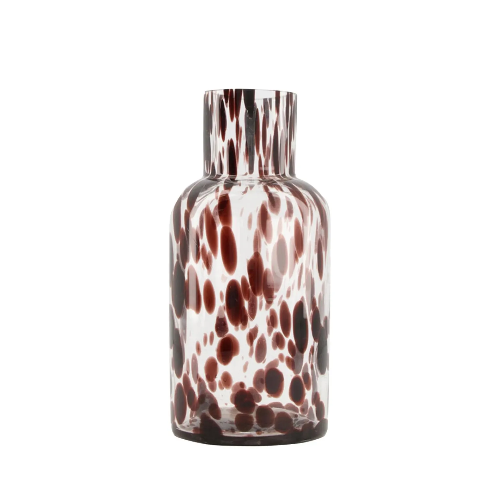 Fashion Vase GUEPARD coloris brun diamètre 11 cm - 4MURS Objets Déco