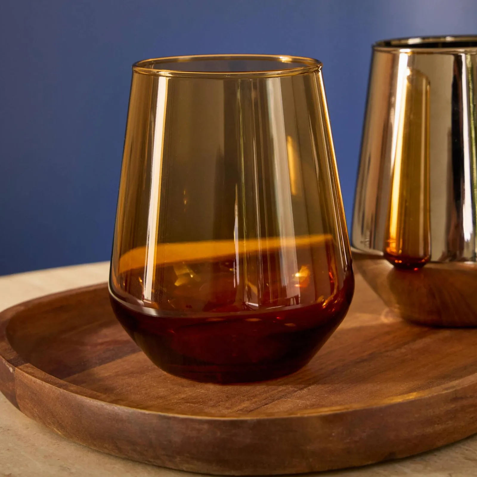 Hot Verre MOWINE coloris Orange foncé - 4MURS Arts De La Table