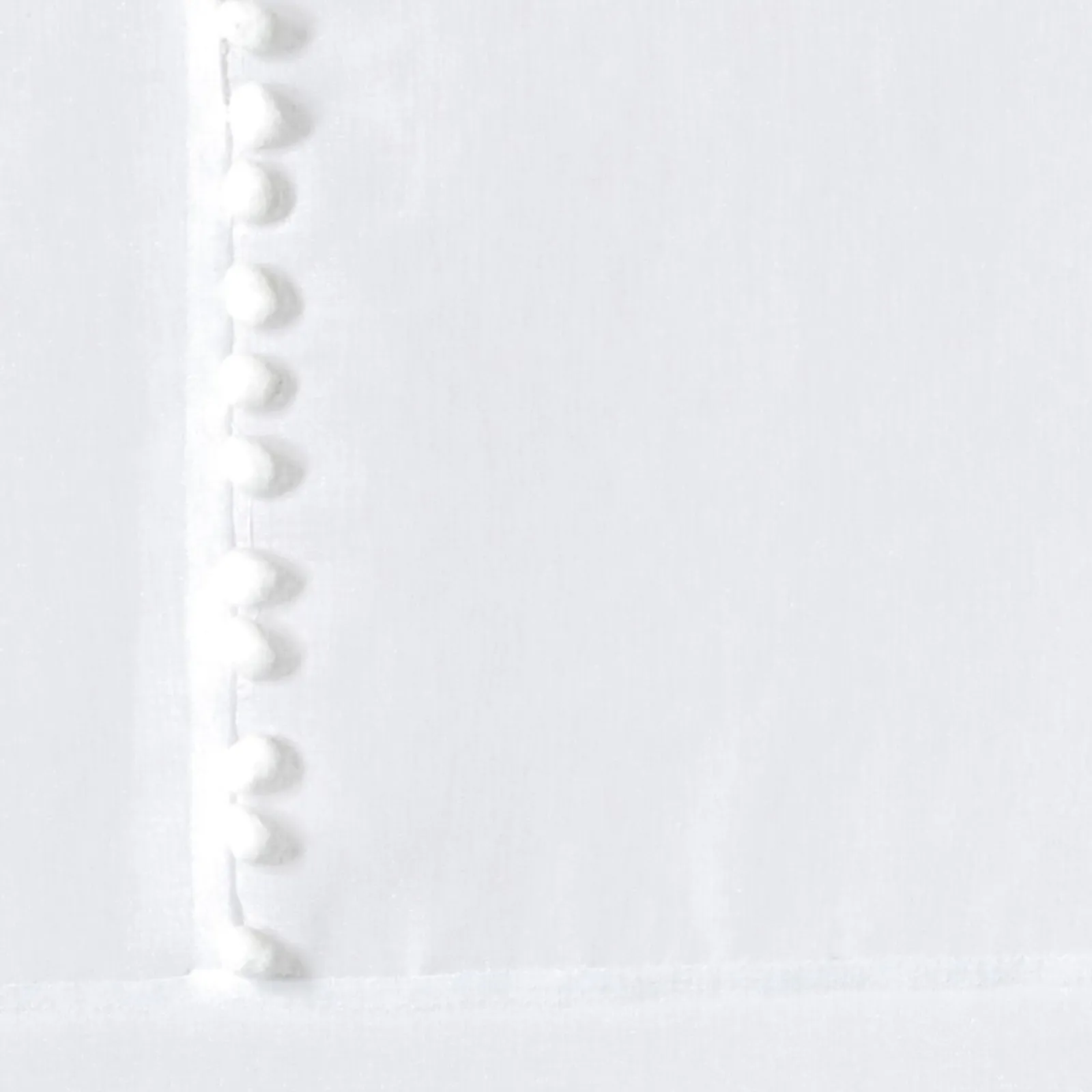 New Vitrage COLCHAGUA coloris blanc 60 x 120 cm - 4MURS Voilages, Vitrages, Stores Et Accessoires|Rideaux