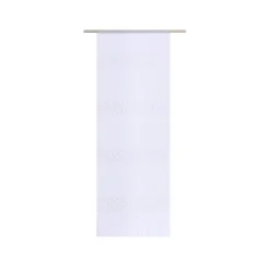 Fashion Vitrage FLOCON coloris blanc 45 x 130 cm - 4MURS Voilages, Vitrages, Stores Et Accessoires|Rideaux