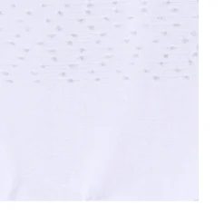 Fashion Vitrage FLOCON coloris blanc 58 x 130 cm - 4MURS Voilages, Vitrages, Stores Et Accessoires|Rideaux