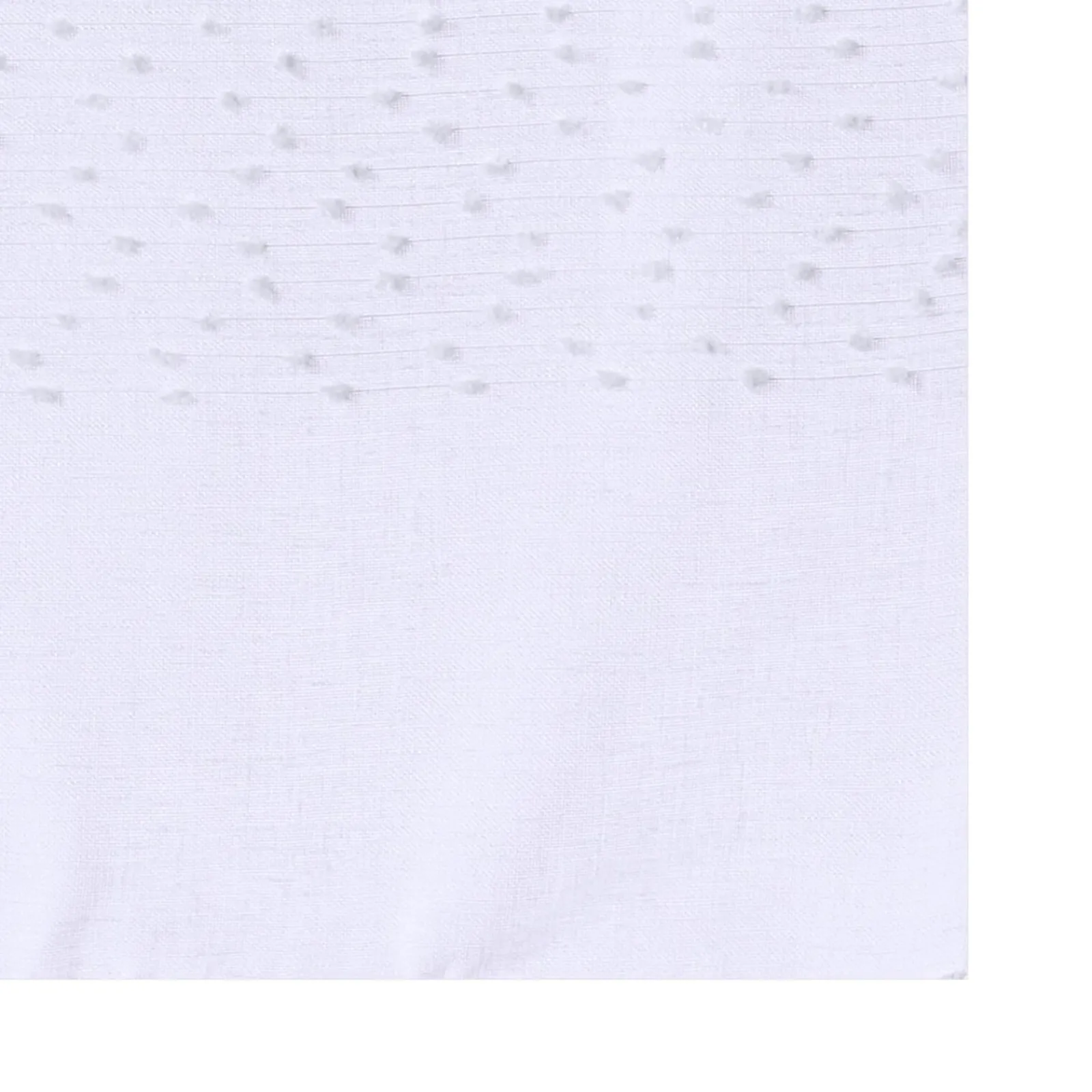 Fashion Vitrage FLOCON coloris blanc 58 x 130 cm - 4MURS Voilages, Vitrages, Stores Et Accessoires|Rideaux