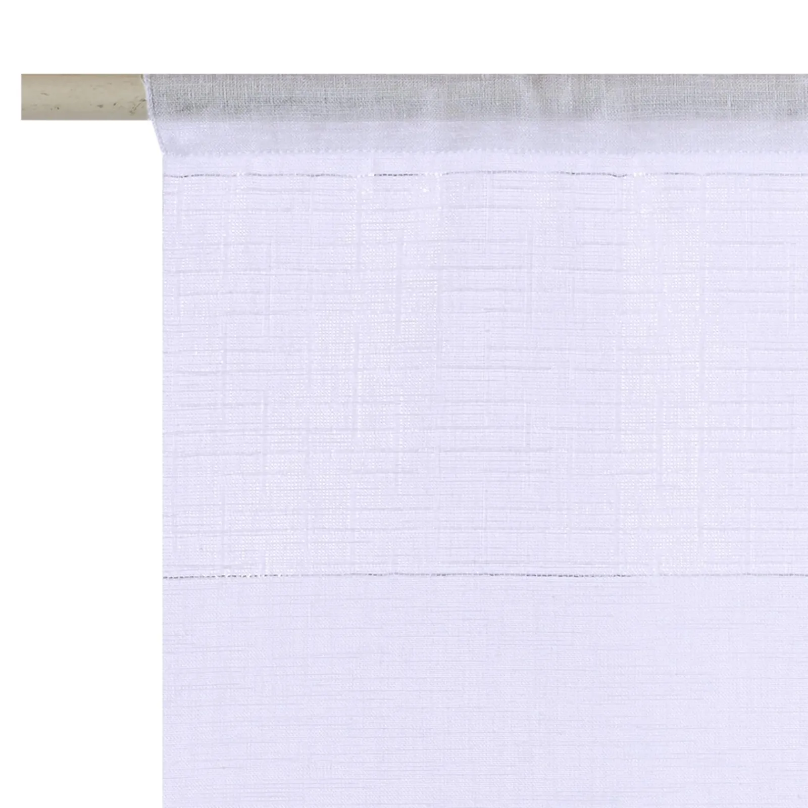 Best Vitrage INDRA coloris blanc 60 x 140 cm - 4MURS Voilages, Vitrages, Stores Et Accessoires|Rideaux