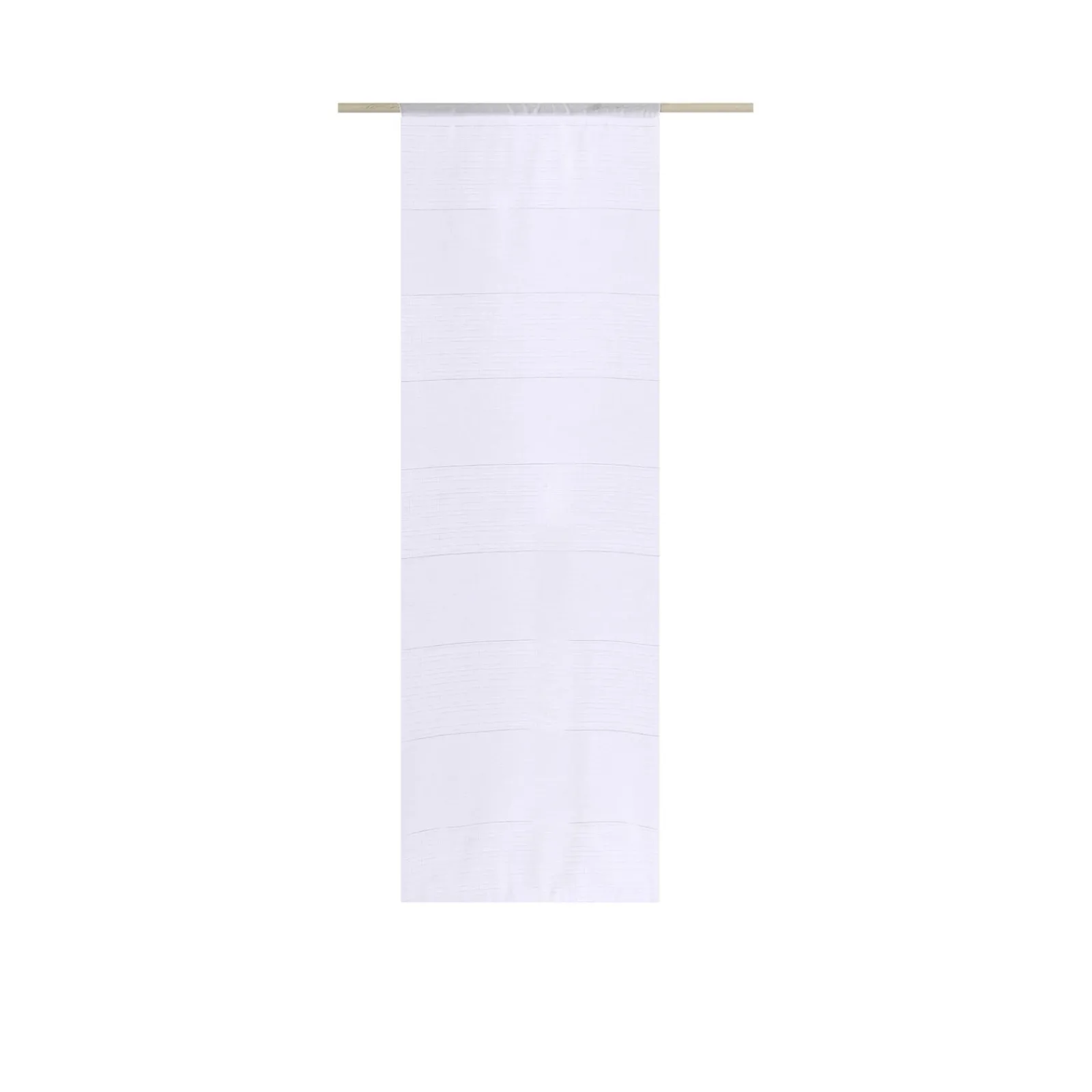 Clearance Vitrage INDRA coloris blanc 45 x 140 cm - 4MURS Voilages, Vitrages, Stores Et Accessoires|Rideaux