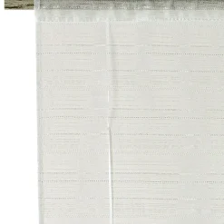 Sale Vitrage LOLA coloris blanc 60 x 160 cm - 4MURS Voilages, Vitrages, Stores Et Accessoires|Rideaux