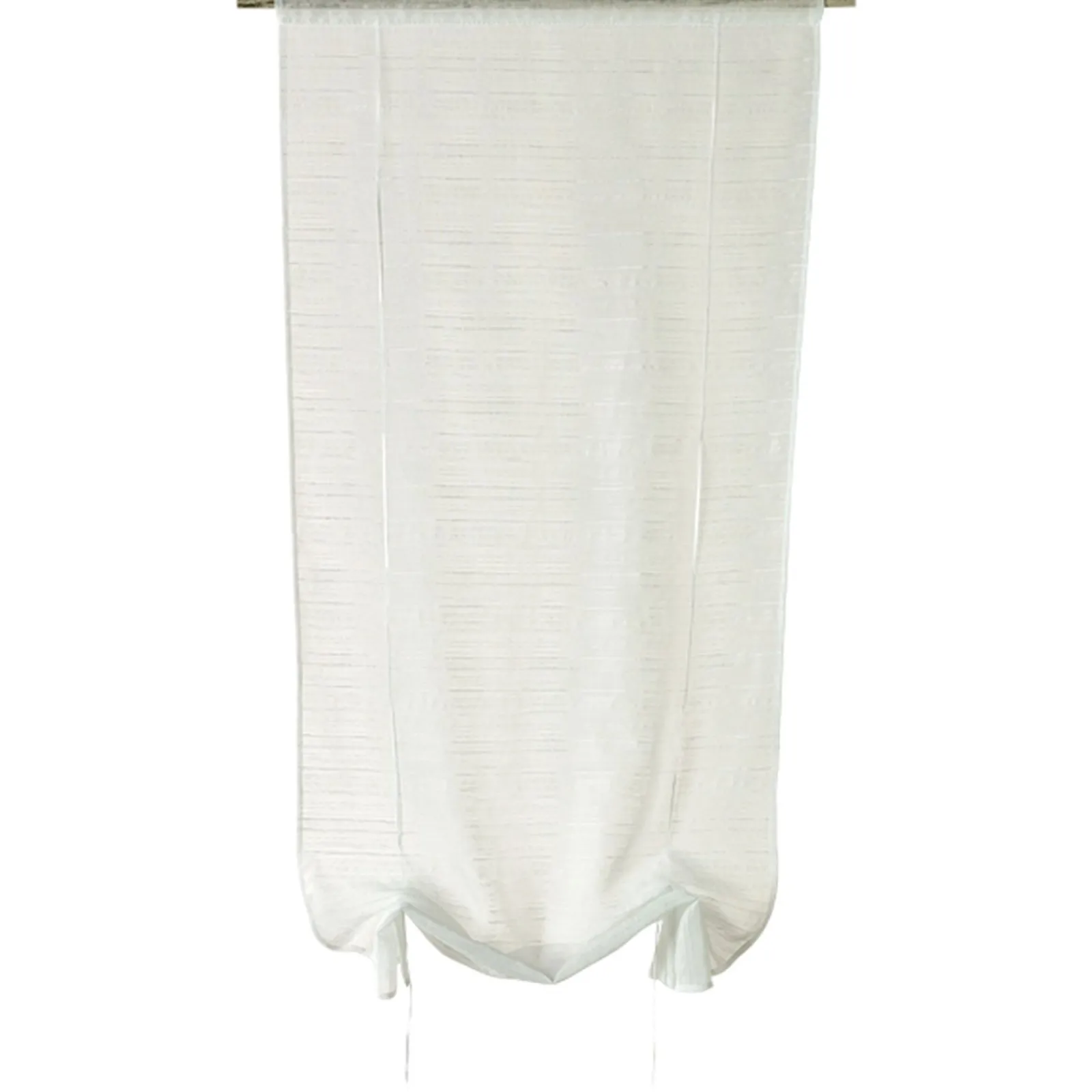 Sale Vitrage LOLA coloris blanc 60 x 160 cm - 4MURS Voilages, Vitrages, Stores Et Accessoires|Rideaux