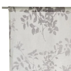 Hot Vitrage OMBRE coloris gris 90 x 210 cm - 4MURS Voilages, Vitrages, Stores Et Accessoires|Rideaux