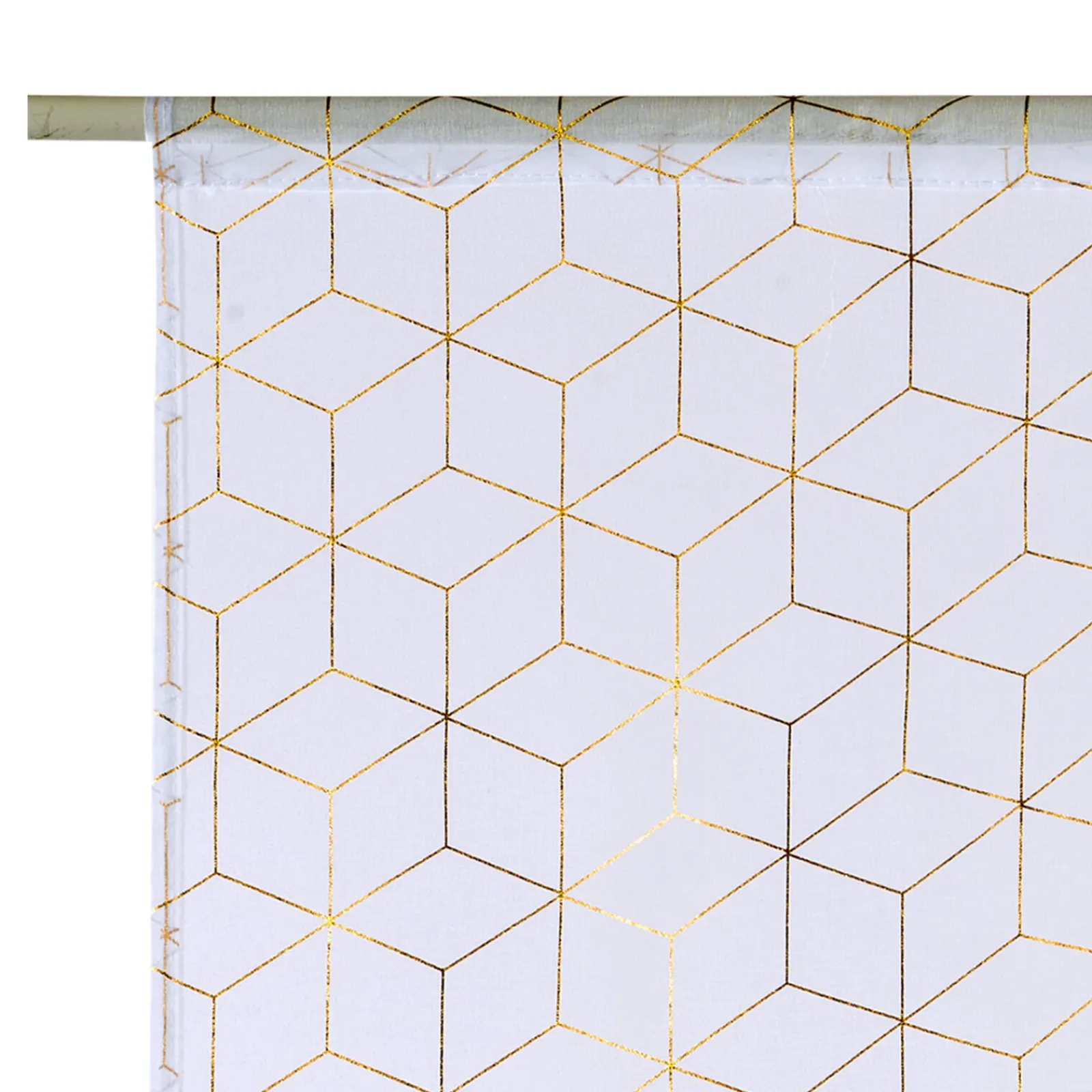 New Vitrage ORIA coloris or 90 x 200 cm - 4MURS Voilages, Vitrages, Stores Et Accessoires|Rideaux