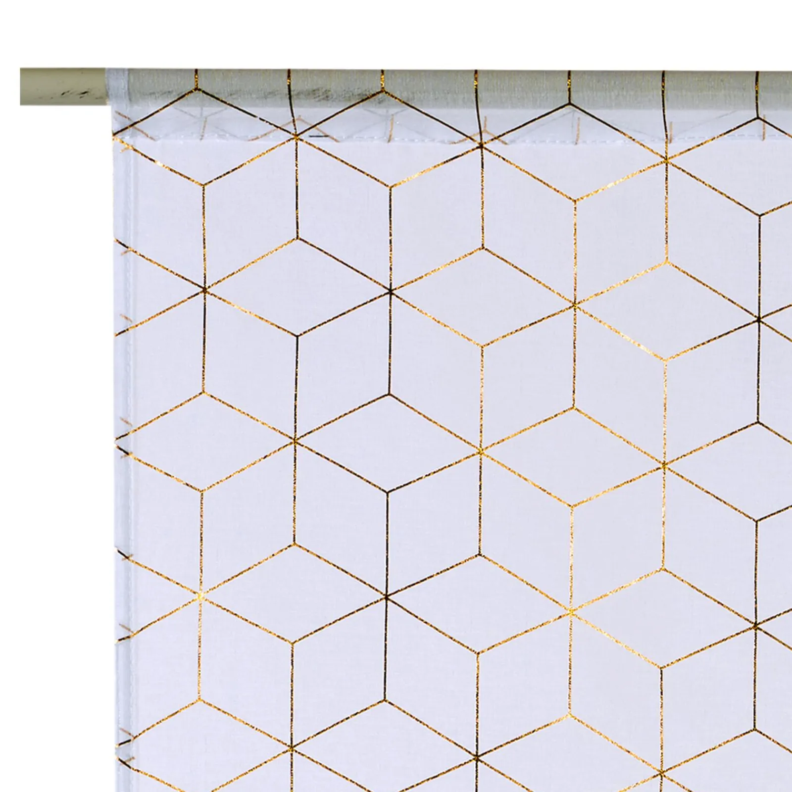 New Vitrage ORIA coloris or 60 x 120 cm - 4MURS Voilages, Vitrages, Stores Et Accessoires|Rideaux