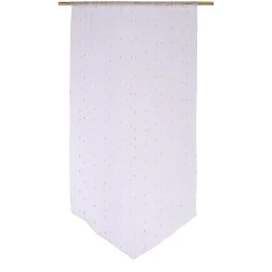 Hot Vitrage QUEEN coloris blanc 60 x 120 cm - 4MURS Voilages, Vitrages, Stores Et Accessoires|Rideaux