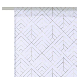 Fashion Vitrage YELENA coloris or 60 x 120 cm - 4MURS Voilages, Vitrages, Stores Et Accessoires|Rideaux