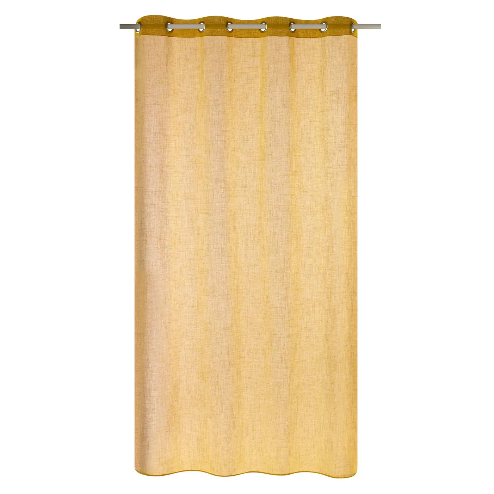 Clearance Voilage AIA coloris curry 140 x 240 cm - 4MURS Voilages, Vitrages, Stores Et Accessoires|Rideaux