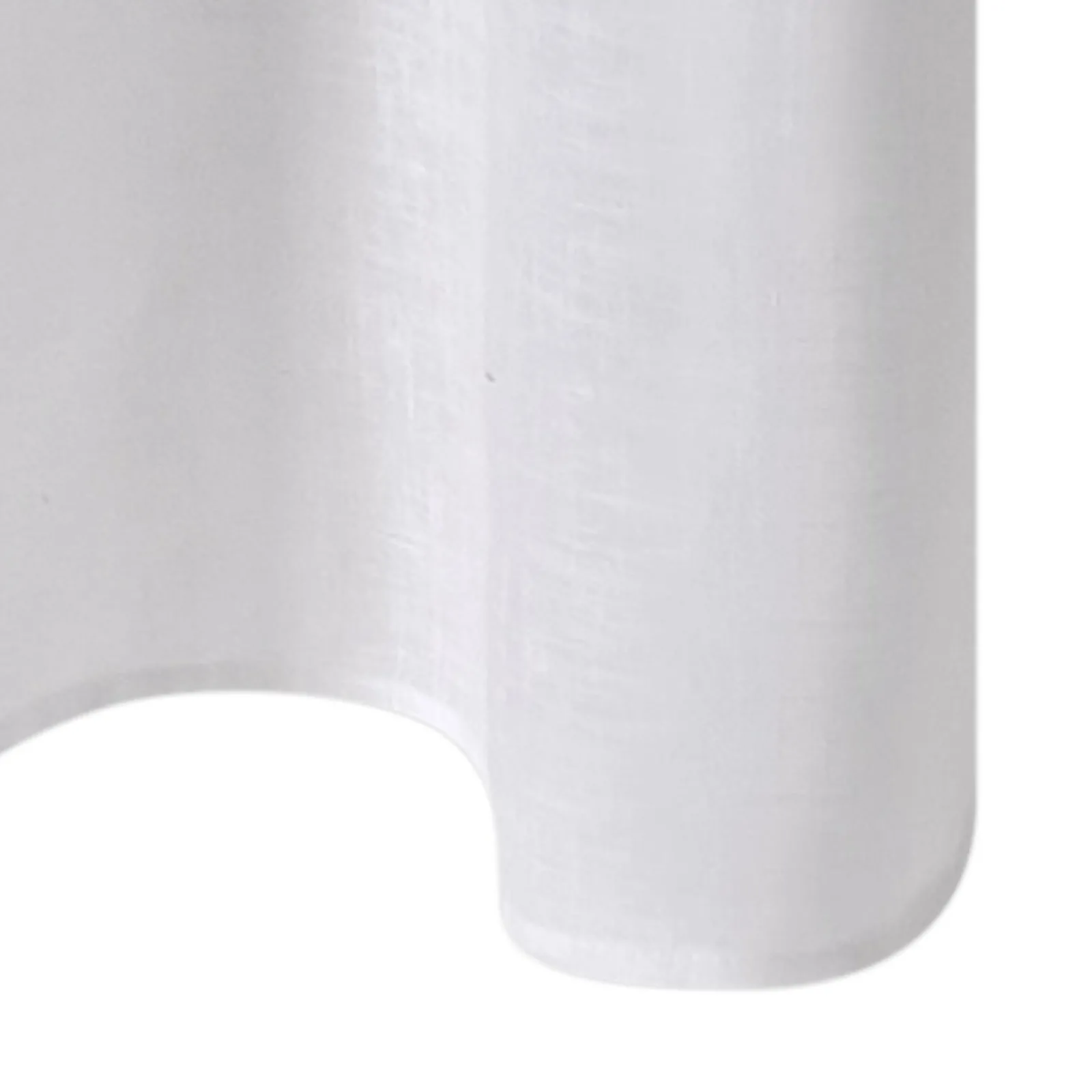 New Voilage ASPECT LIN coloris blanc 145 x 260 cm - 4MURS Voilages, Vitrages, Stores Et Accessoires|Rideaux