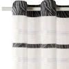 Hot Voilage BAOBAB coloris noir 140 x 240 cm - 4MURS Voilages, Vitrages, Stores Et Accessoires|Rideaux