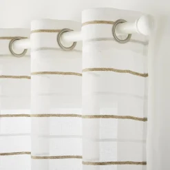 New Voilage BEACE coloris blanc 140 x 240 cm - 4MURS Voilages, Vitrages, Stores Et Accessoires|Rideaux