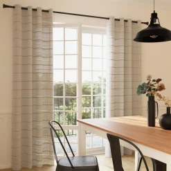 New Voilage BEACE coloris blanc 140 x 240 cm - 4MURS Voilages, Vitrages, Stores Et Accessoires|Rideaux