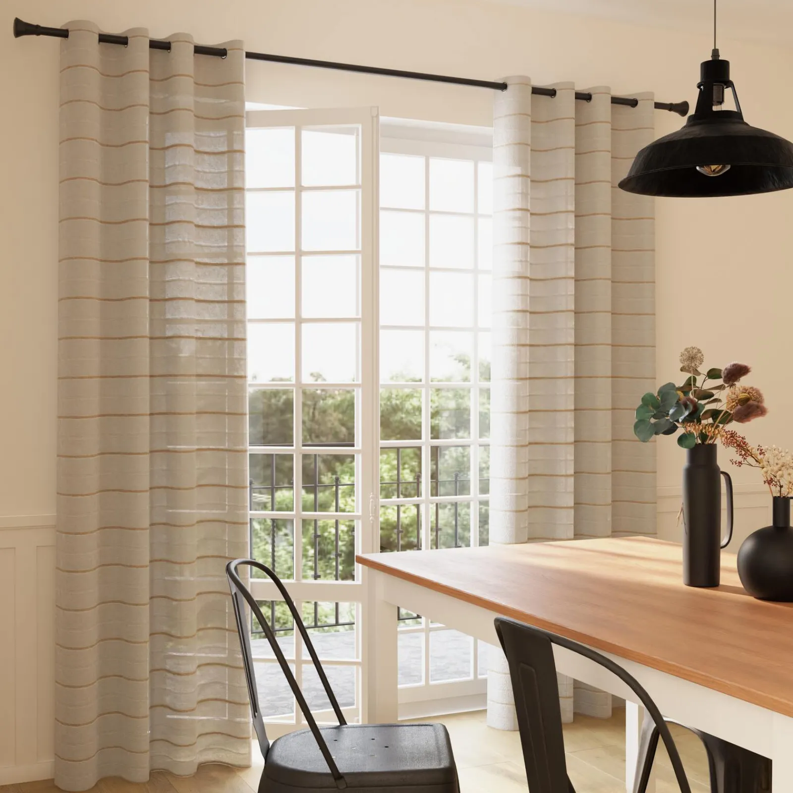 New Voilage BEACE coloris blanc 140 x 240 cm - 4MURS Voilages, Vitrages, Stores Et Accessoires|Rideaux