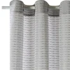 Discount Voilage BEAURECUEIL coloris gris 140 x 240 cm - 4MURS Voilages, Vitrages, Stores Et Accessoires|Rideaux