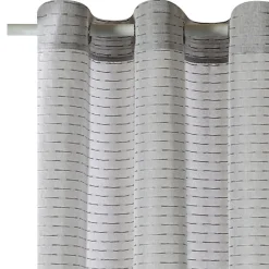Discount Voilage BEAURECUEIL coloris gris 140 x 240 cm - 4MURS Voilages, Vitrages, Stores Et Accessoires|Rideaux